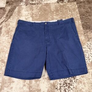 Polo Ralph Lauren Chino Shorts Mens 44B Navy Blue Casual Classic Fit Preppy Golf